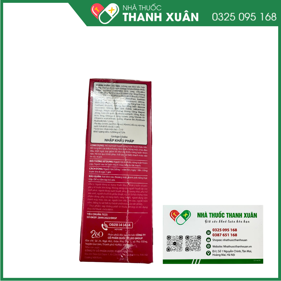 Dưỡng não Ích Trí hỗ trợ hoạt huyết, tăng cường tuần hoàn máu não